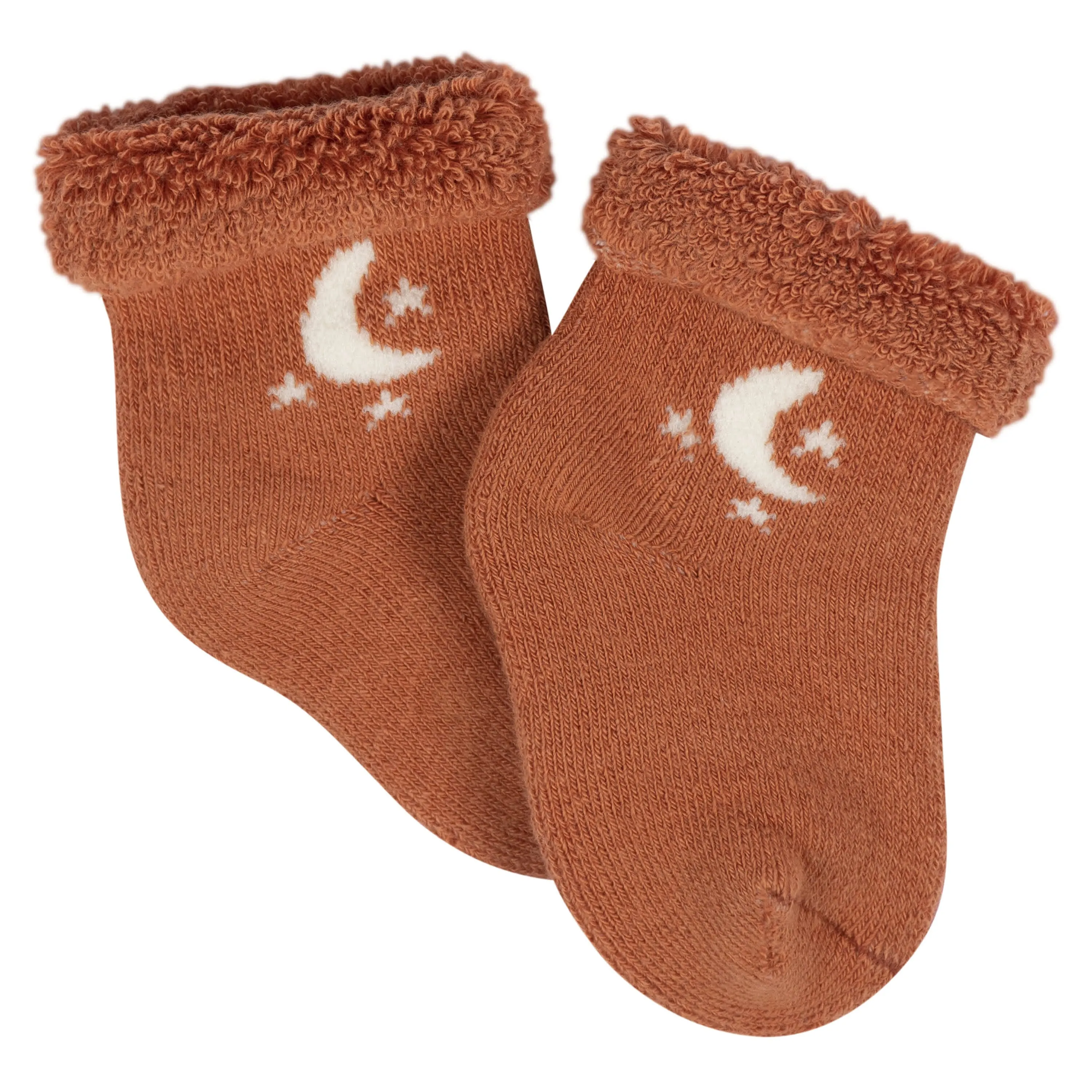 12-Pack Baby Neutral Southwest Terry Wiggle Proof® Socks