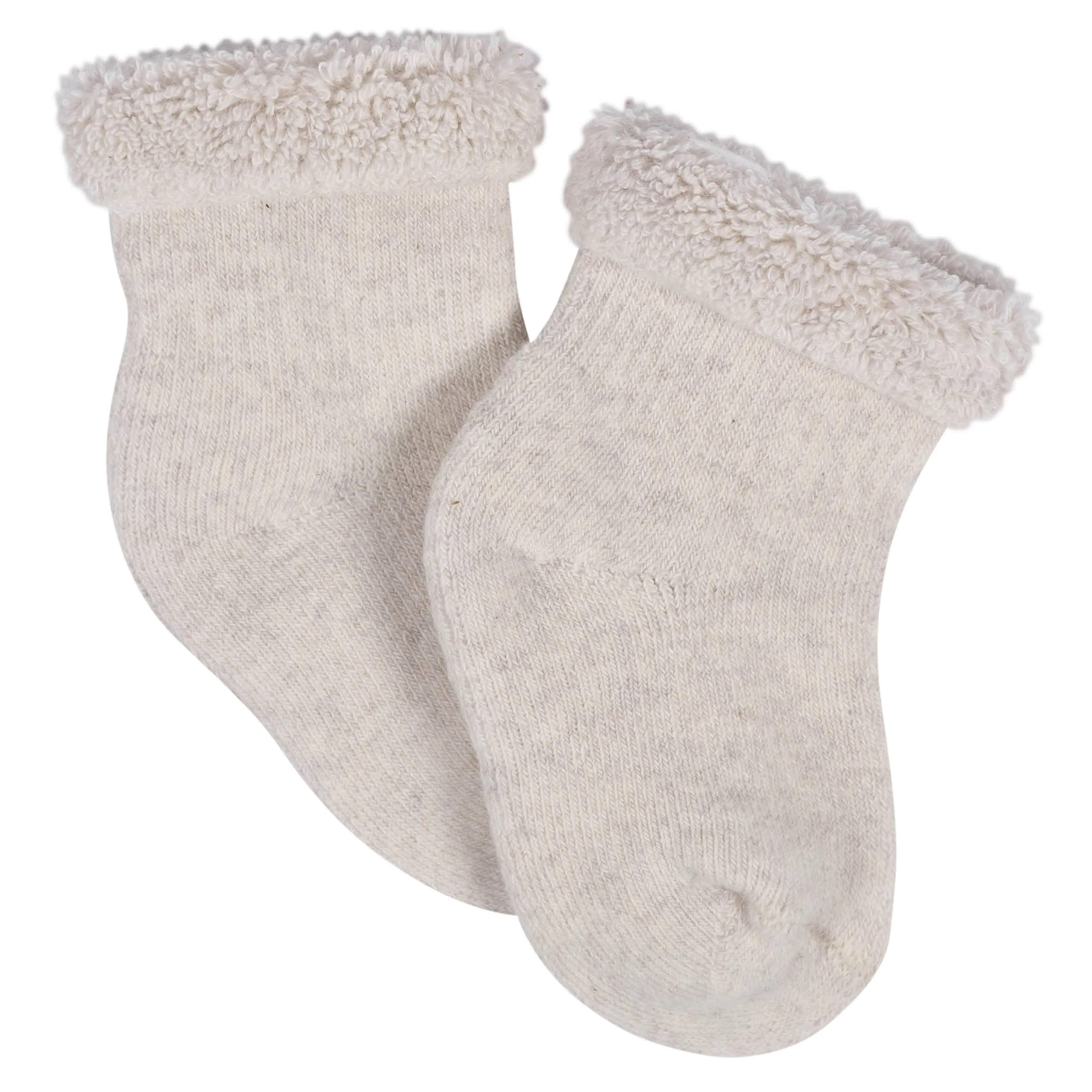 12-Pack Baby Neutral Southwest Terry Wiggle Proof® Socks