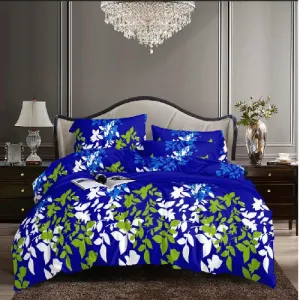 6 Pcs Bedding Set With Duvet Covers, Bedsheet &  Pillow Case