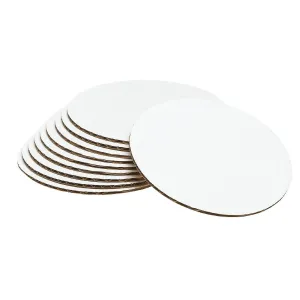 7" inch Round Cardboard Cake Pad (20ct)