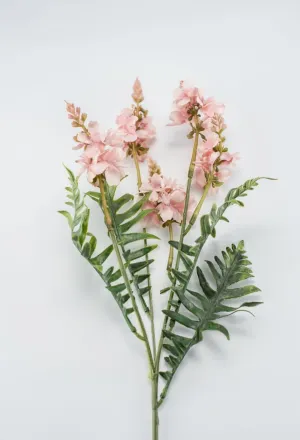 Artificial, sweet flower spray - pink