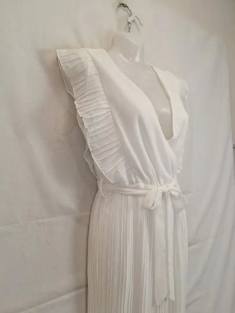 Assorted Brands Pleated Angel Jumpsuit Size S