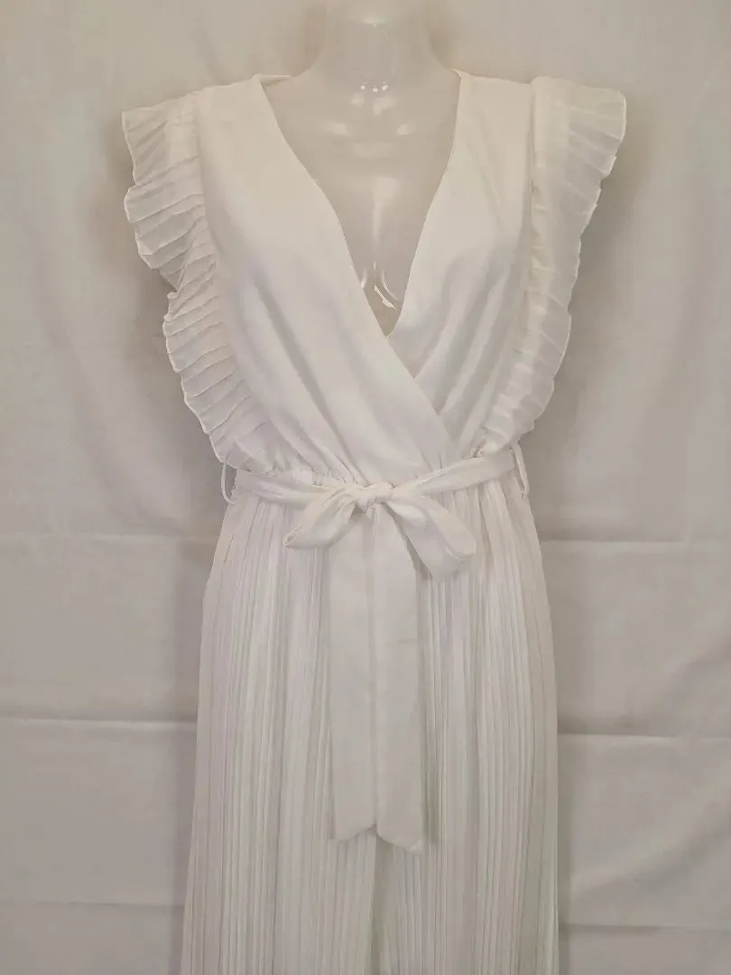 Assorted Brands Pleated Angel Jumpsuit Size S