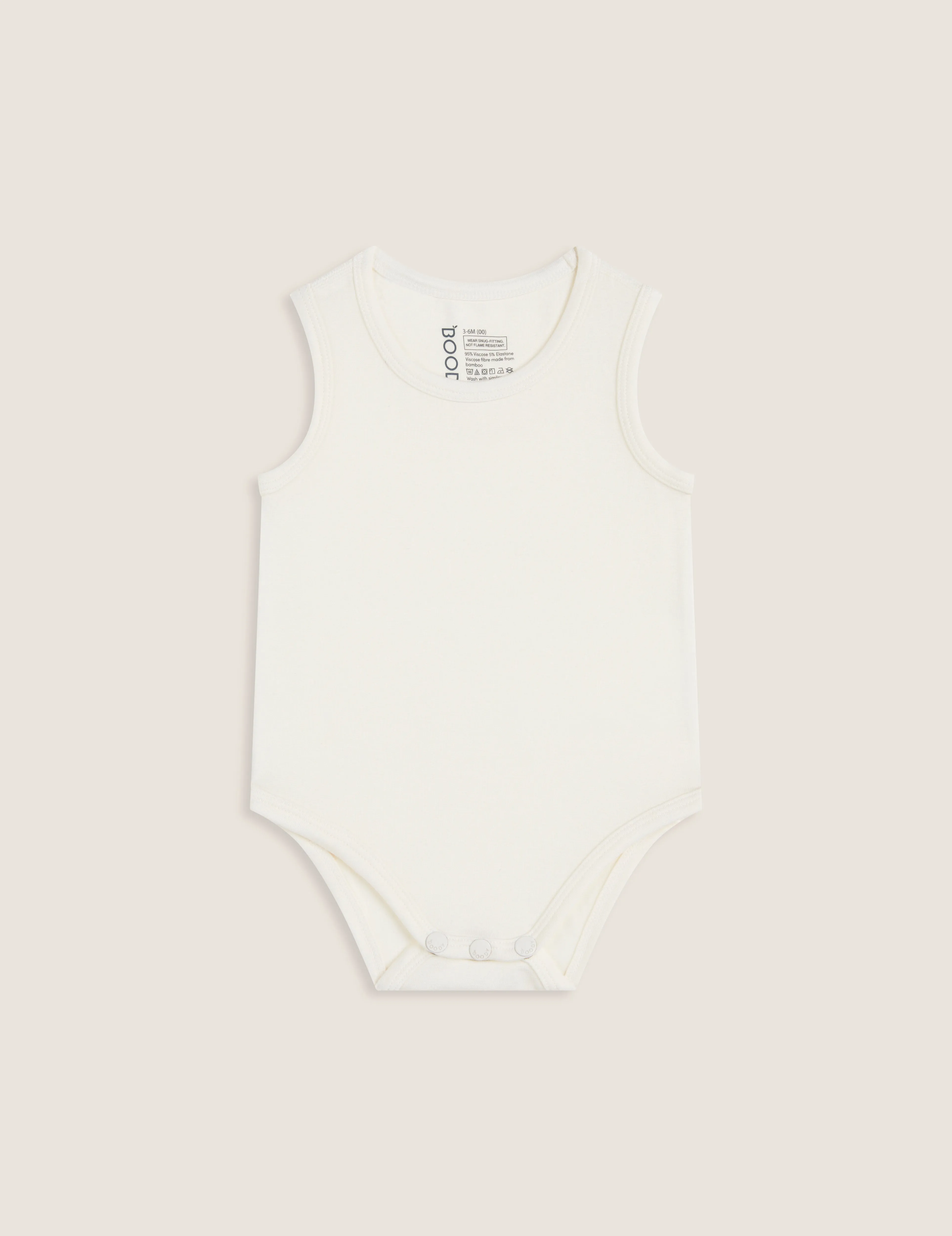 Baby Bodysuit - Natural White