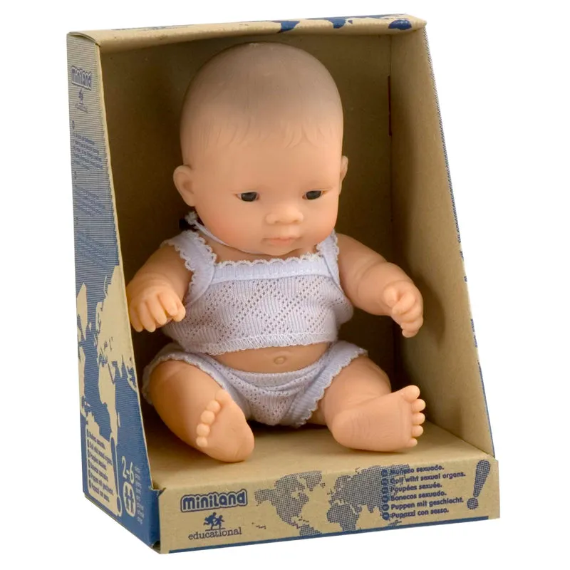 Baby Doll - Asian Girl - 21cm - BPA Free