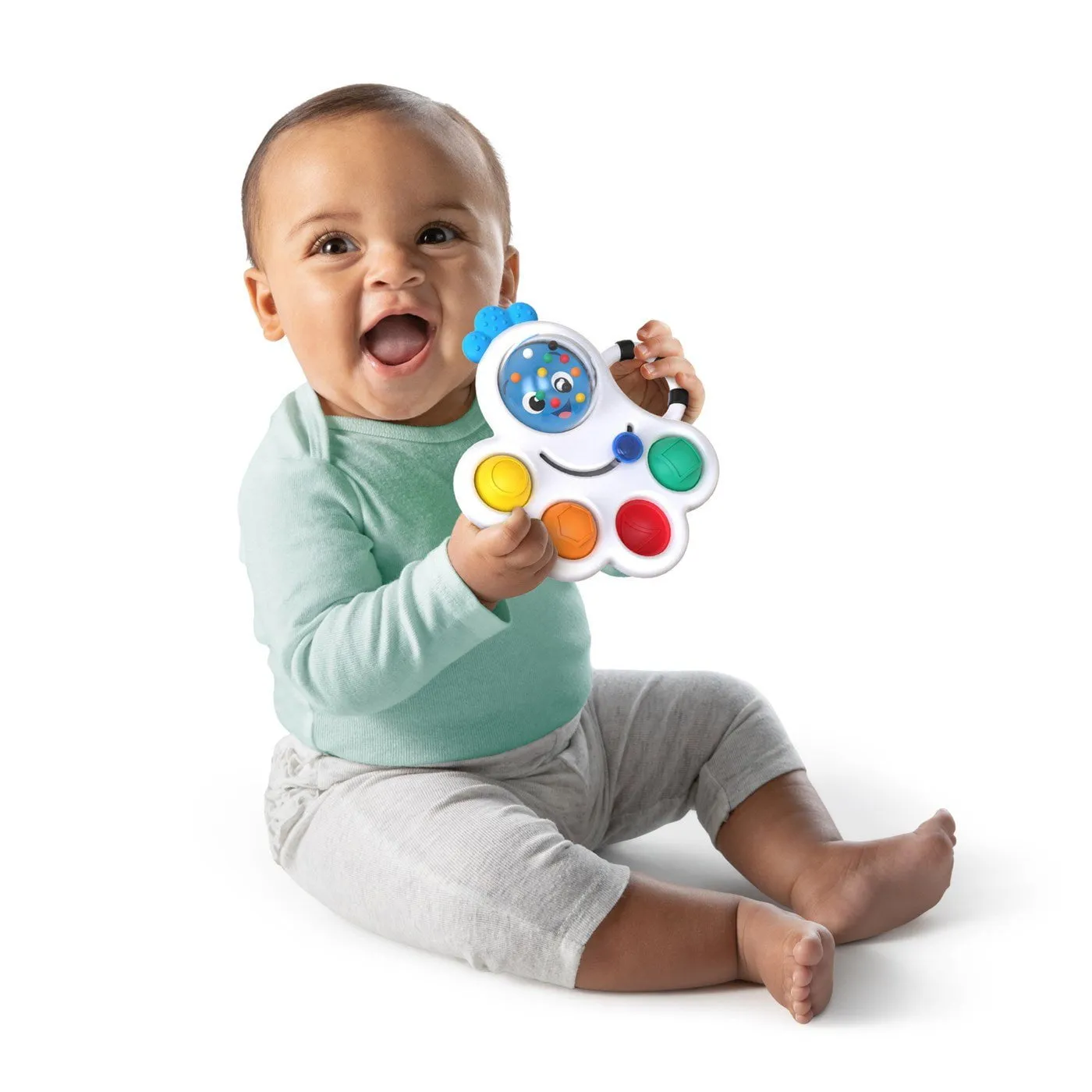 Baby Einstein - Opus’s Shape Pops™ Sensory Rattle & Teether