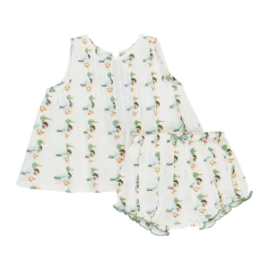 Baby Girls Jaipur 2-Piece Set - Mallard Friends