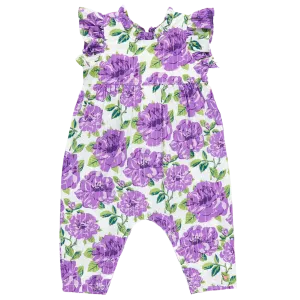 Baby Girls Jennifer Jumper - Purple Peonies