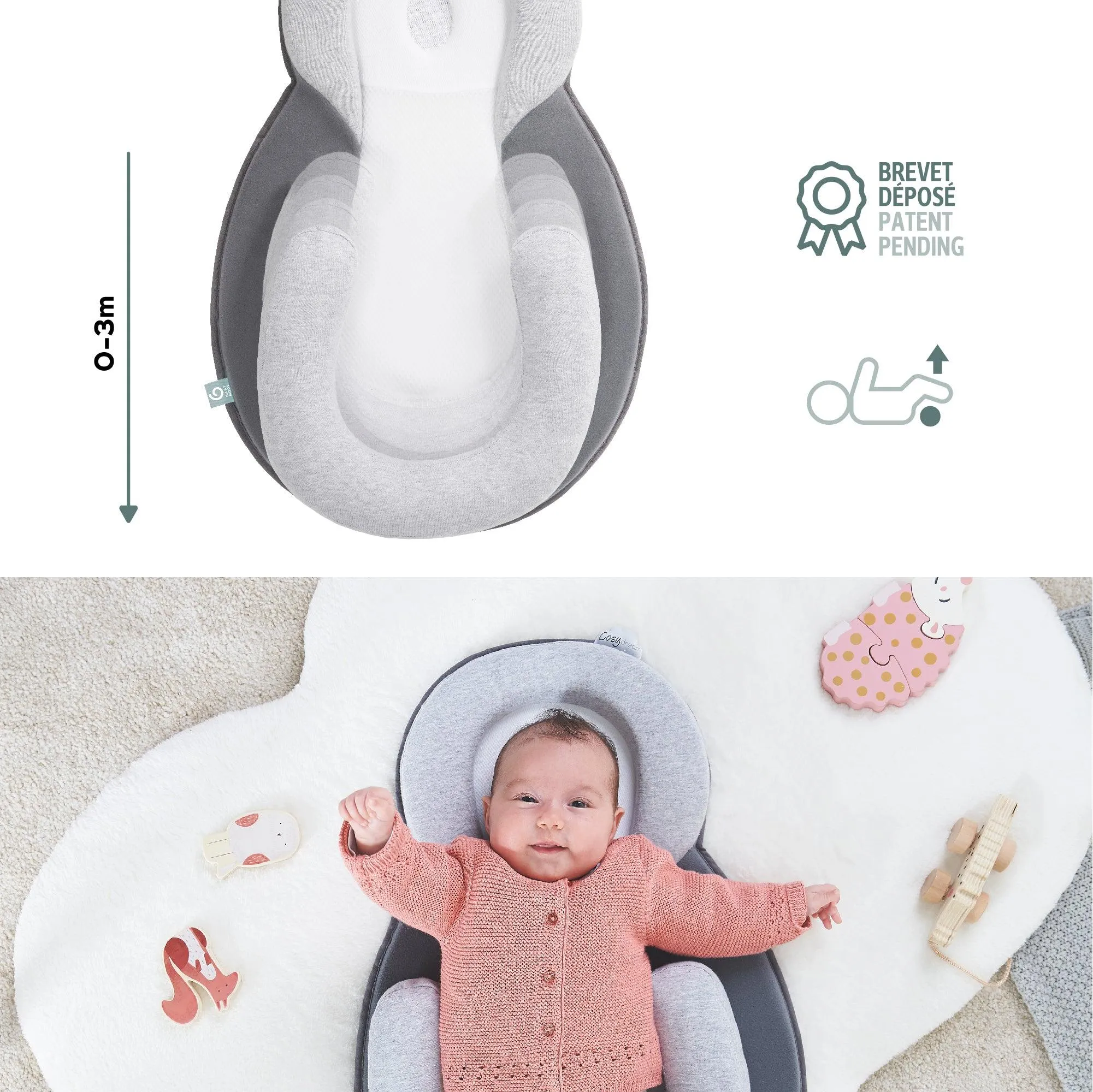 Babymoov Cosydream Newborn Lounger