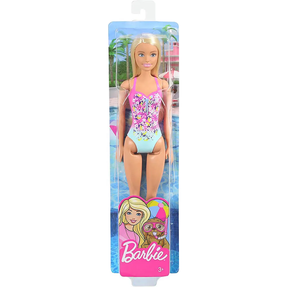 Barbie Doll Blonde Wearing Swimsuit