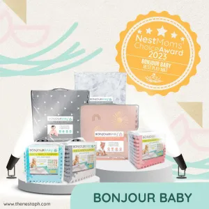 Bonjour Baby Extra Large Luxe Playmat (Carrara Marble)