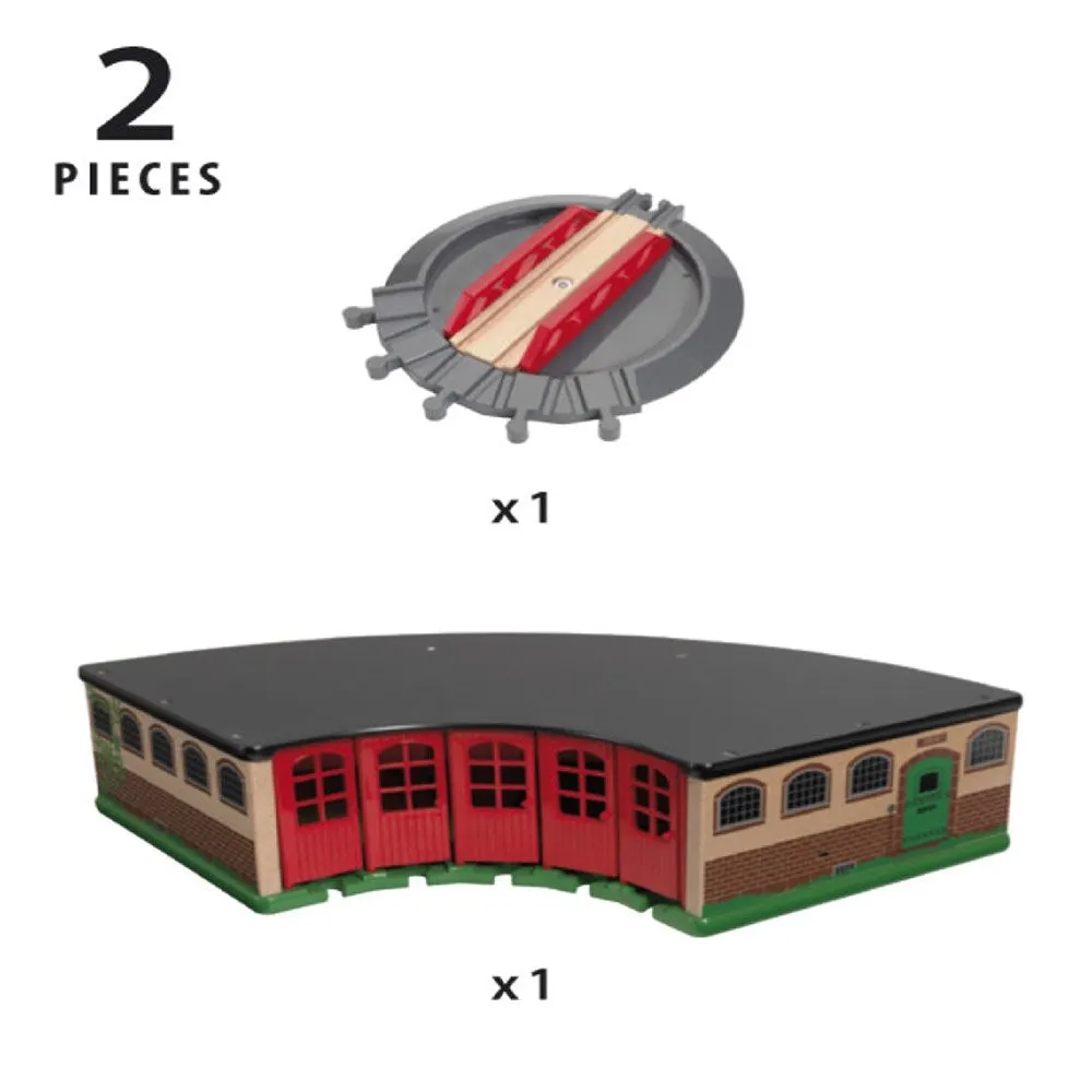 BRIO Destination - Grand Roundhouse 3 pieces 33736