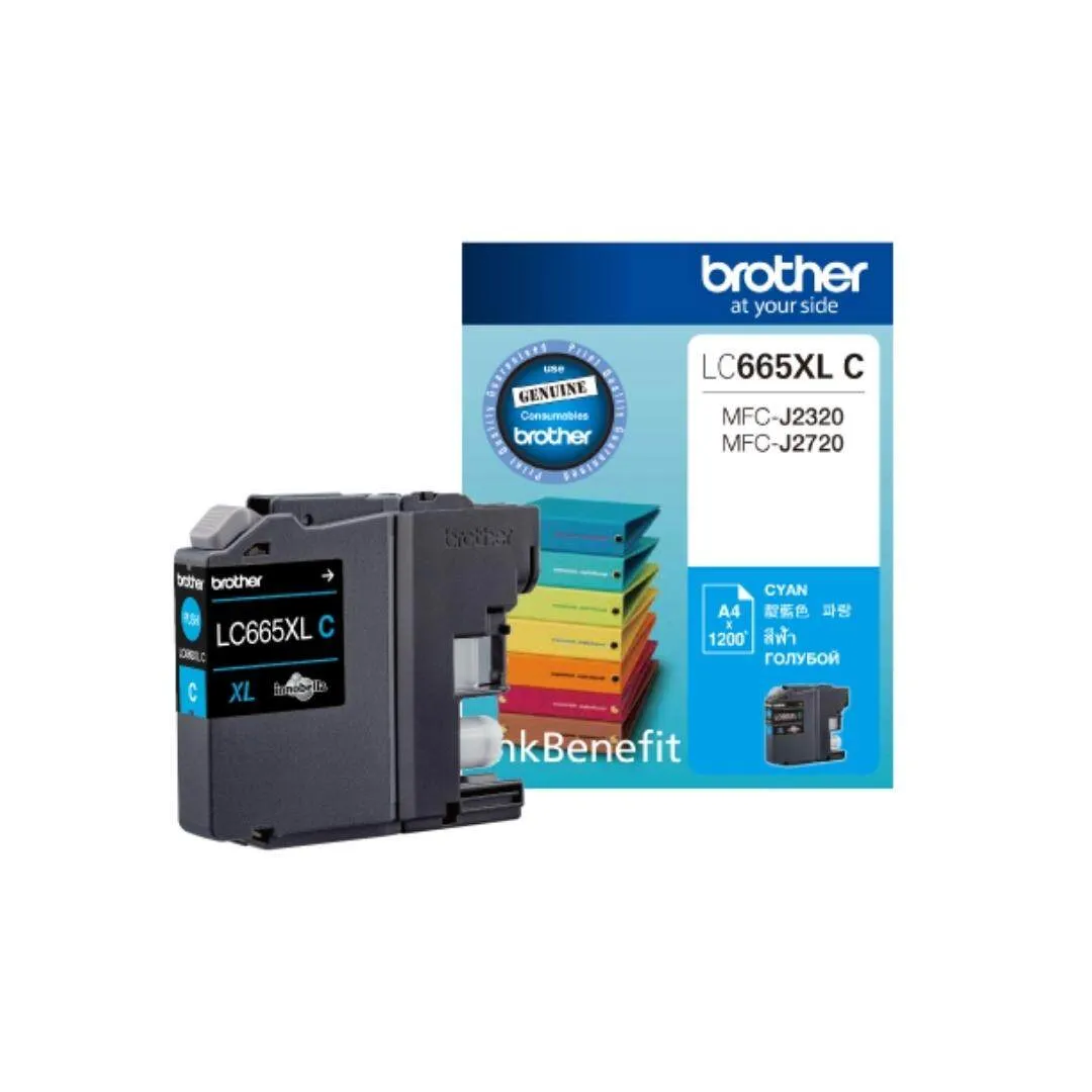 Brother LC-669XL Black / Brother LC-665XL Color Ink Cartridge for MFC-J2320 MFC-J2720 LC669XL LC665XL J2320 J2720 669XL