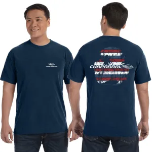 CBS145 Oval Patriotic Tee