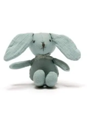 Cotton Teal Bunny Toy