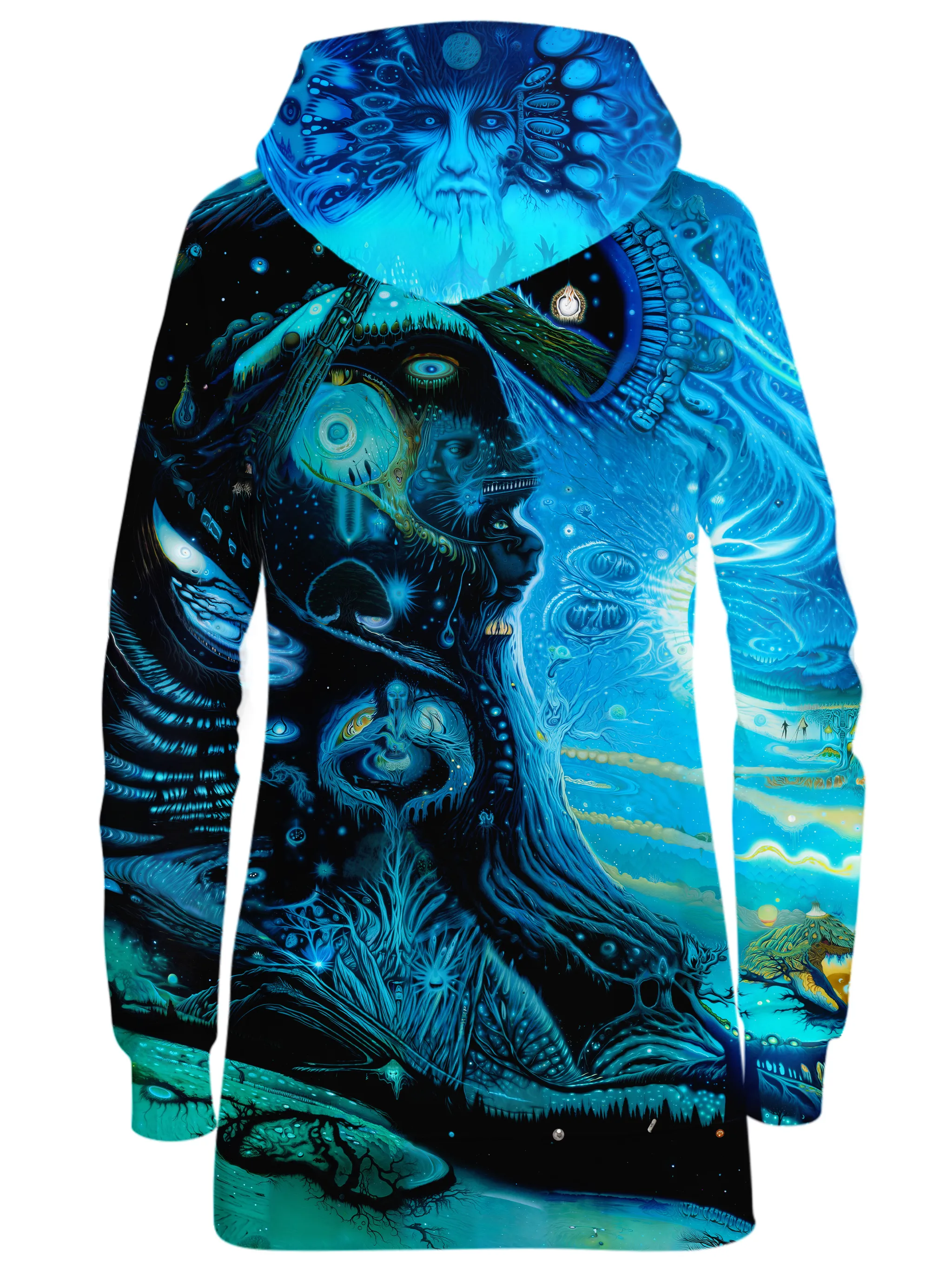 Deep Wisdom Hoodie Dress