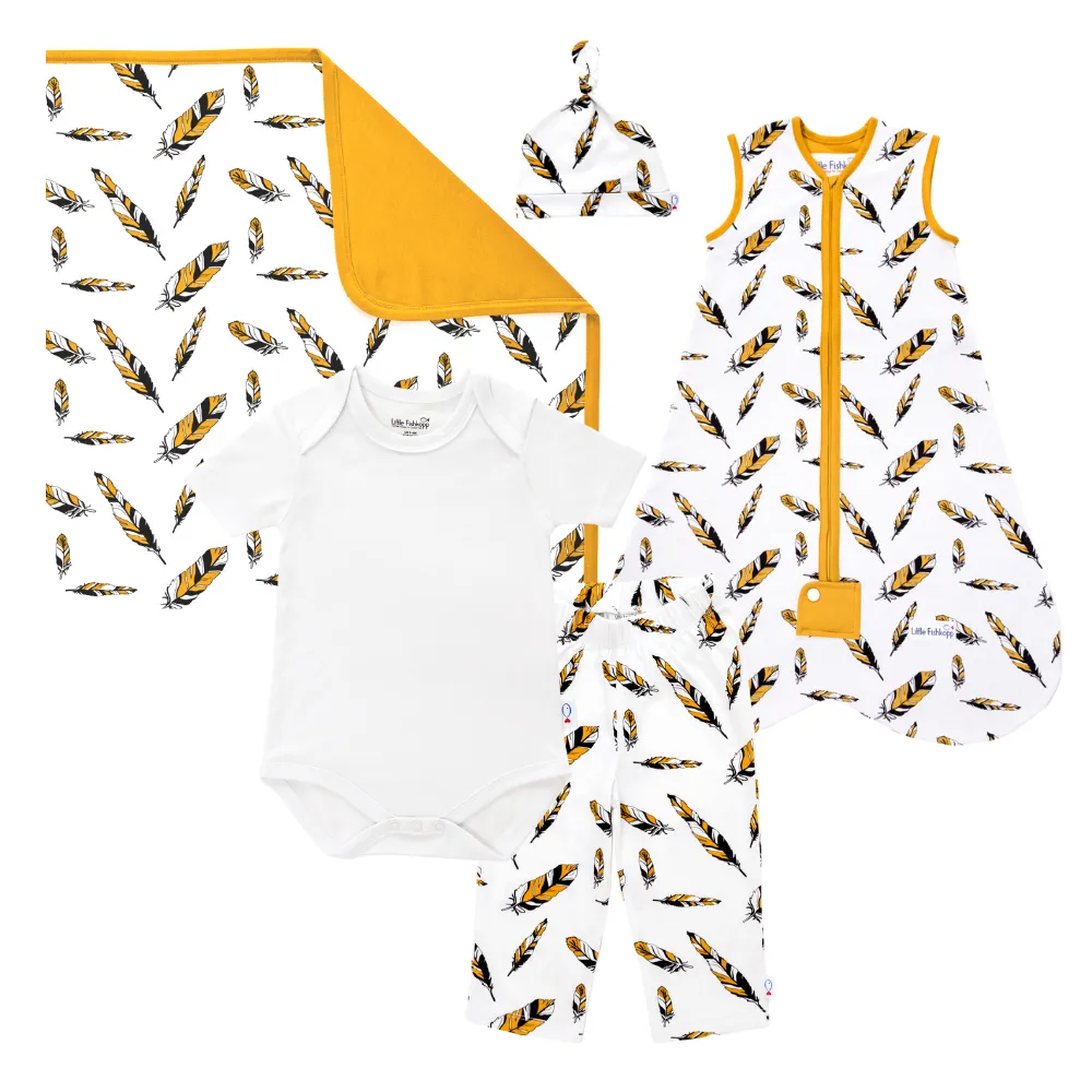 Deluxe Baby Set | Feathers