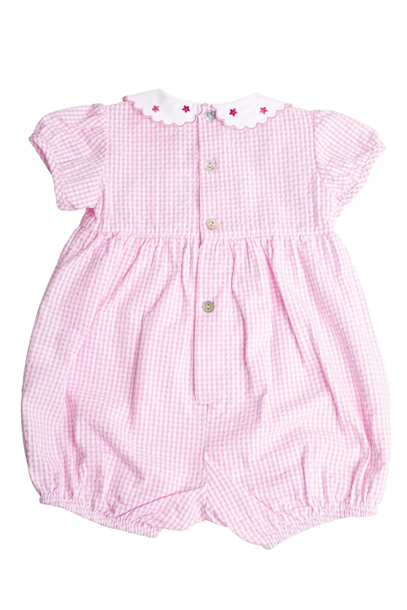 Detta Cotton Romper - Pink