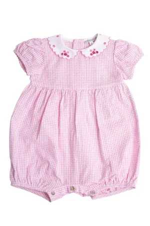 Detta Cotton Romper - Pink