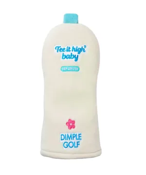 DM  Baby Lotion Driver Head Cover - White