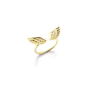 Eagle Wings Gold Ring