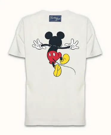 Family First Mouse Tee - White