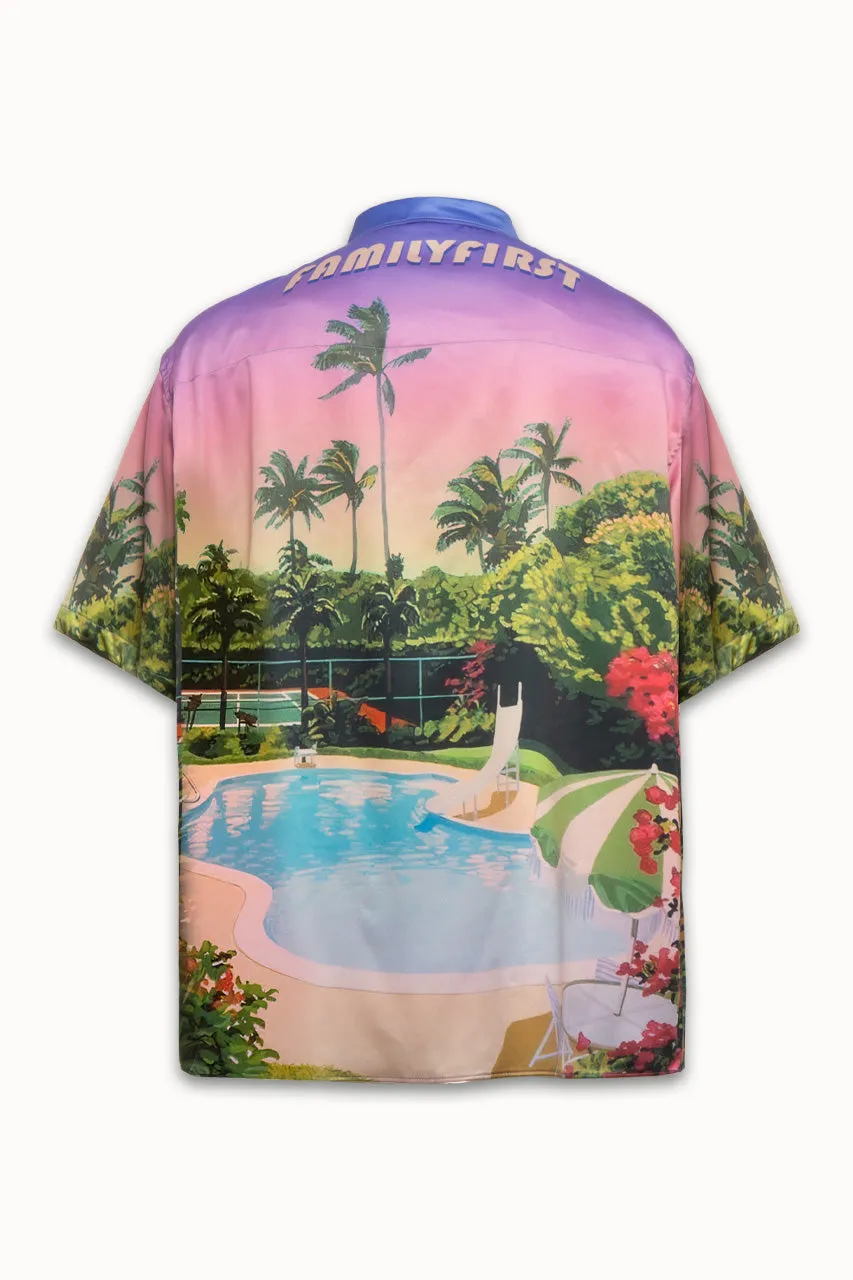 Family First Sunset Shirt - Multi