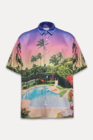 Family First Sunset Shirt - Multi