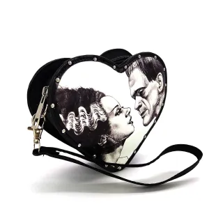 Glow in the Dark Heart Shape Frankenstein w/ Bride Wristlet