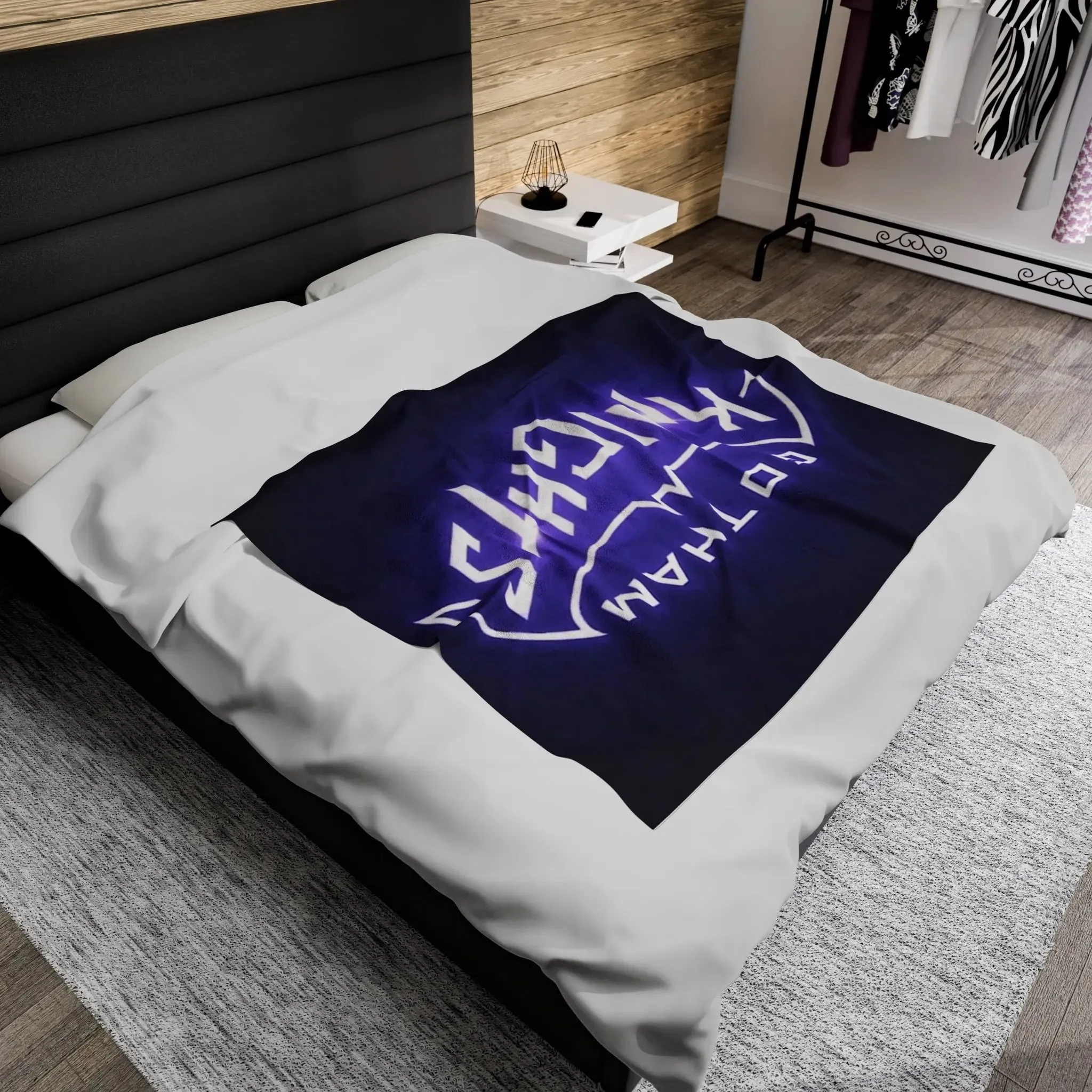 Gotham Knights Velveteen Blanket