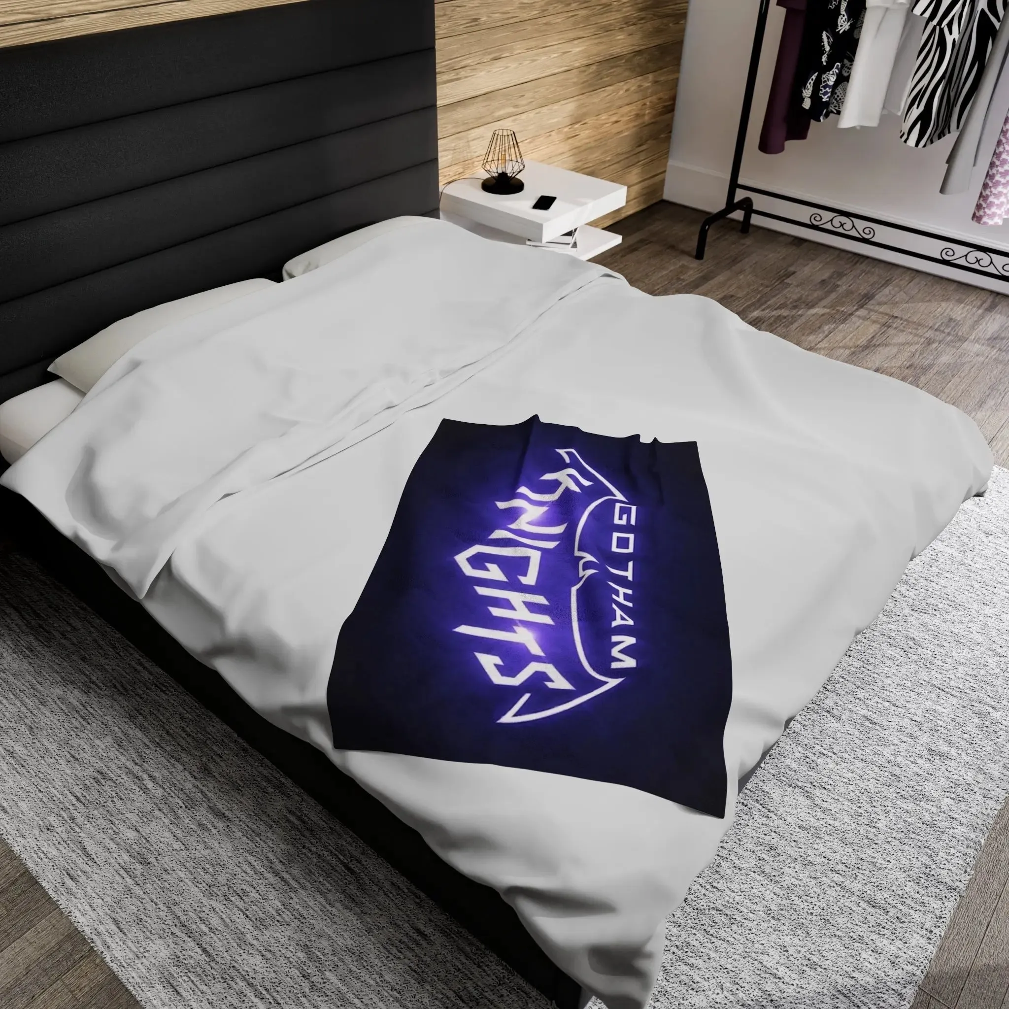 Gotham Knights Velveteen Blanket