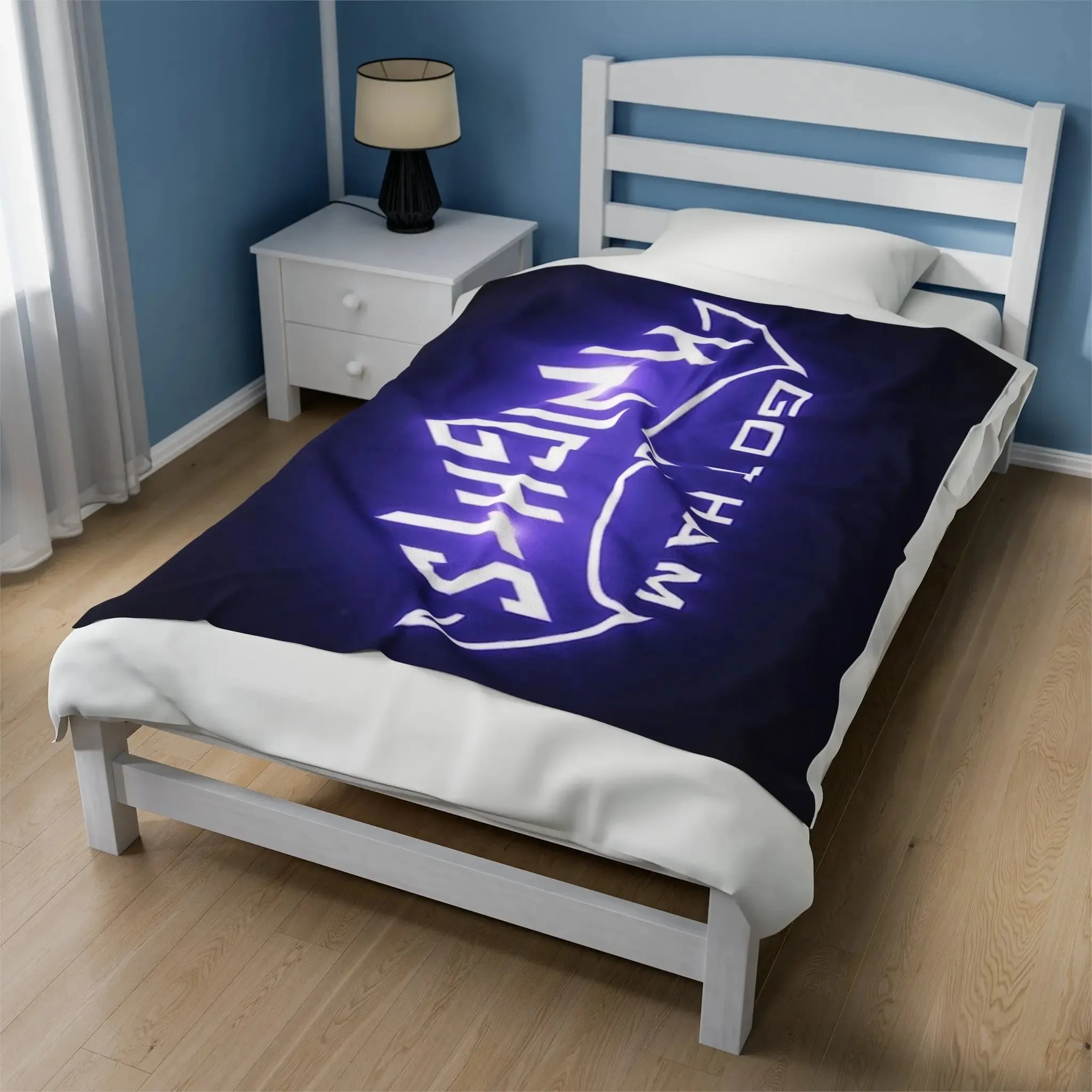 Gotham Knights Velveteen Blanket