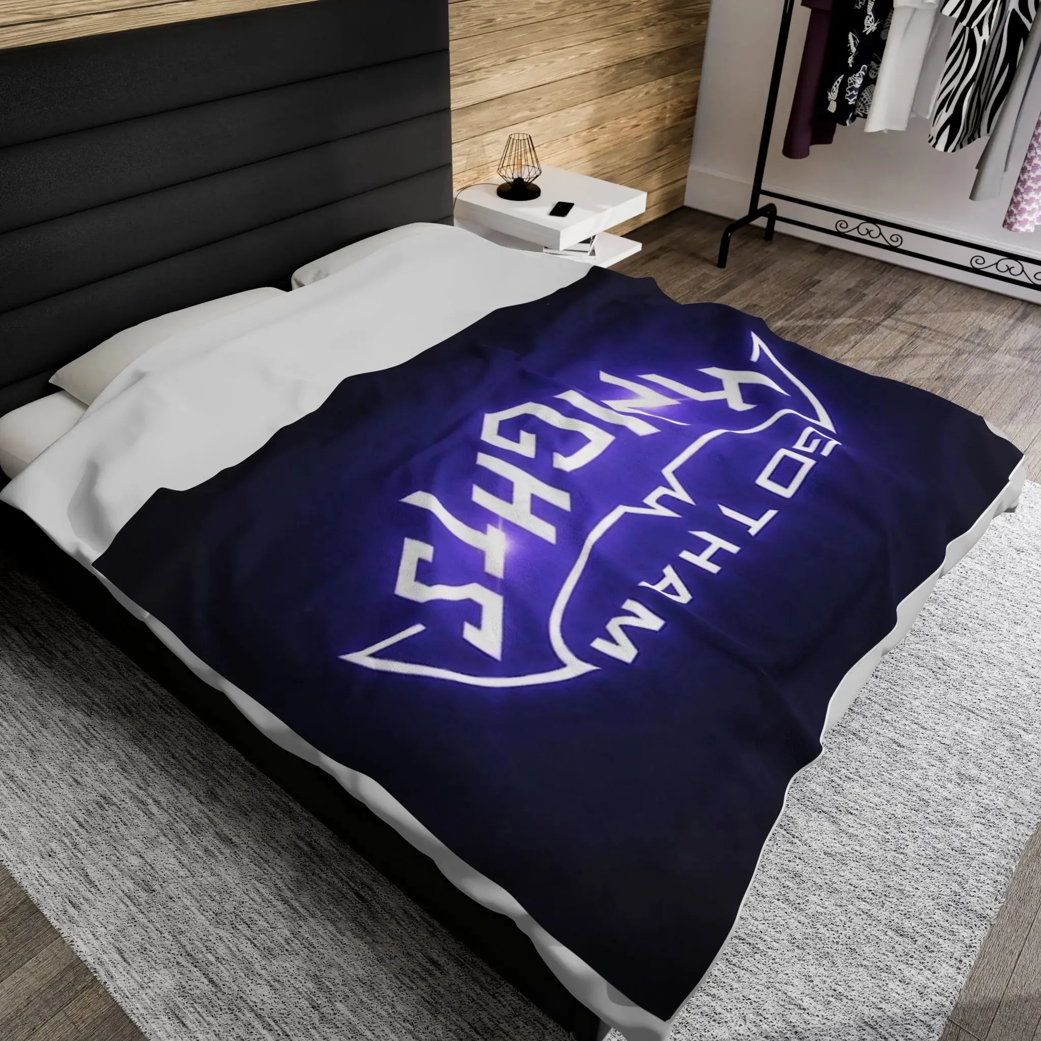 Gotham Knights Velveteen Blanket