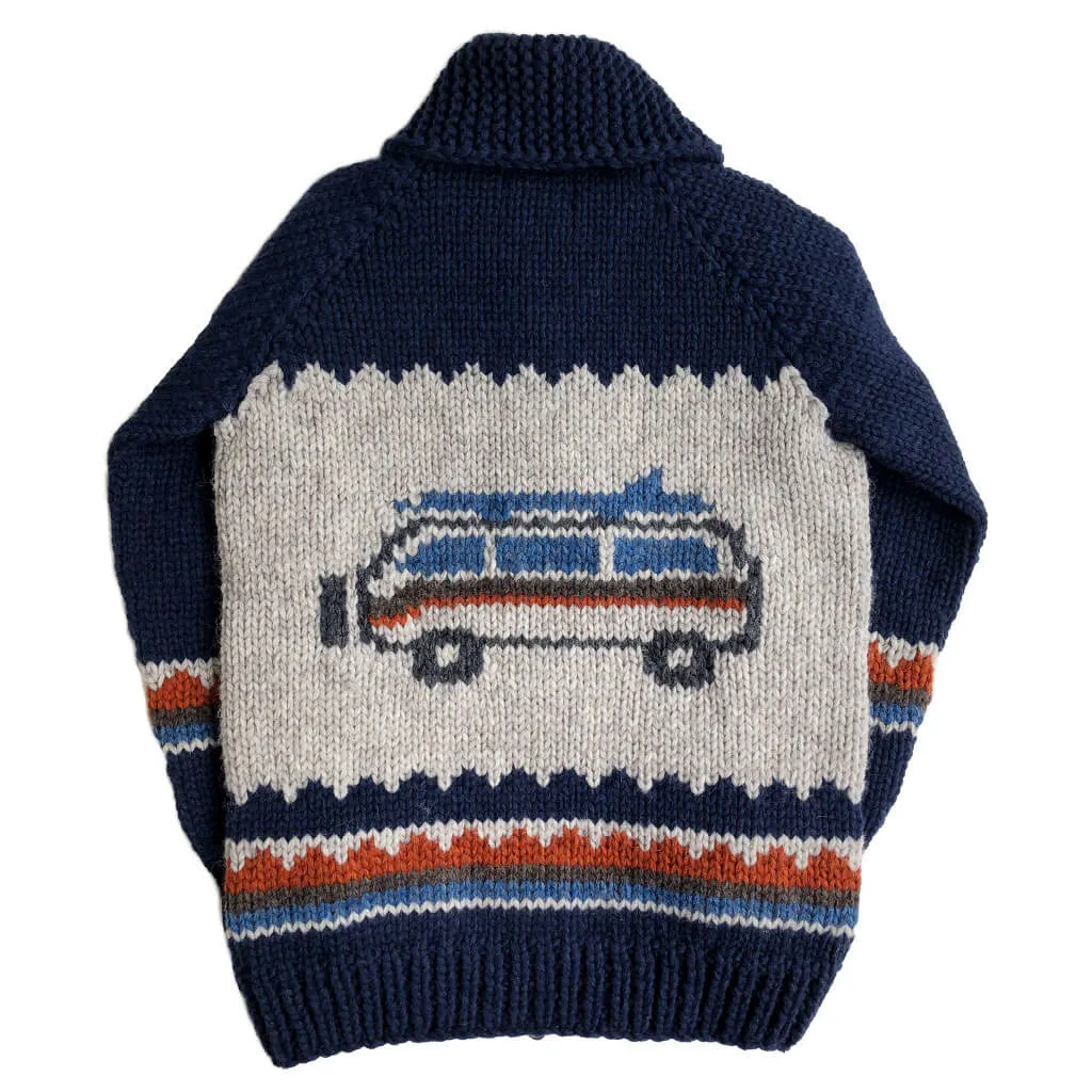 Happy Camper Van - Navy