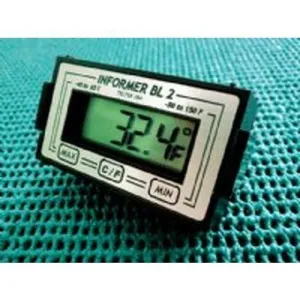 Informer BL 2 Digital Thermometer 12VDC with Green Display Backlighting