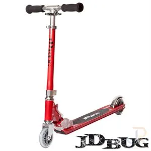 JD Bug Original Street Scooter - Red Glow Pearl