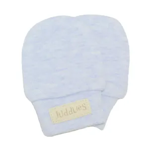 Juddlies Scratch Mitts Blue Fleck