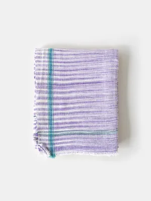 Khadi Cotton Towel in Purple