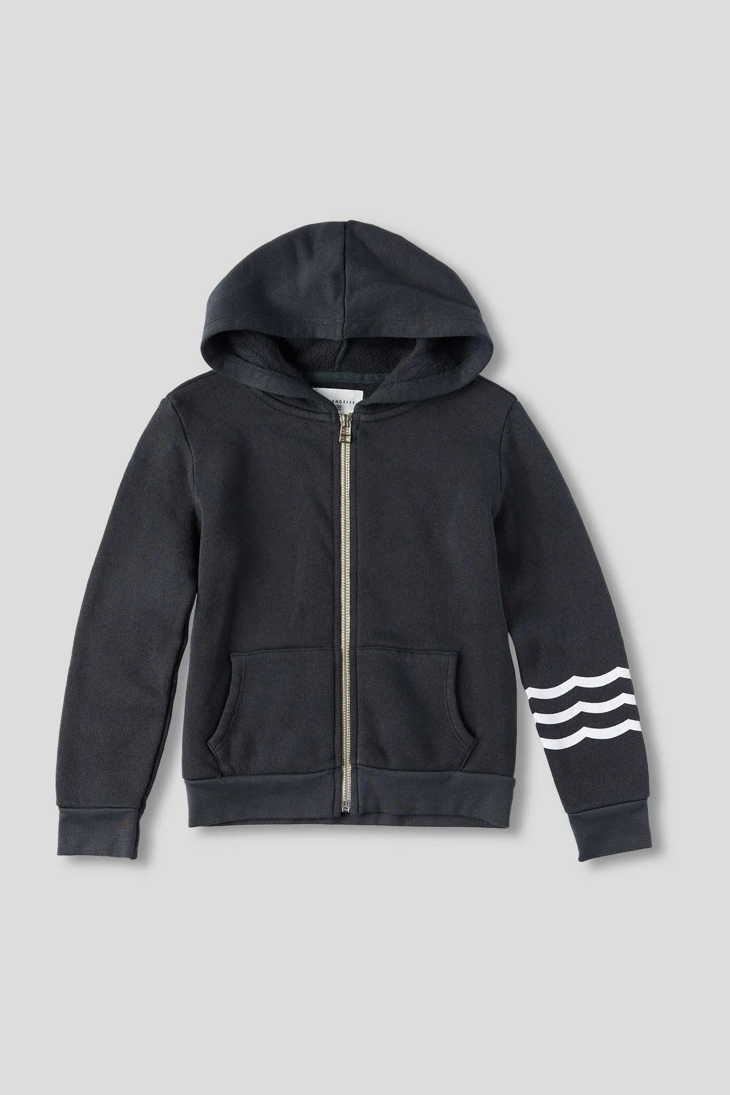 Kids Coastal Waves Zip Hoodie