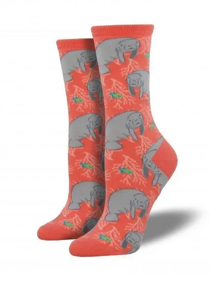 Ladies Oh The Hu-Manatee Socks