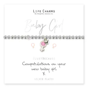 Life Charms Baby Girl Bracelet