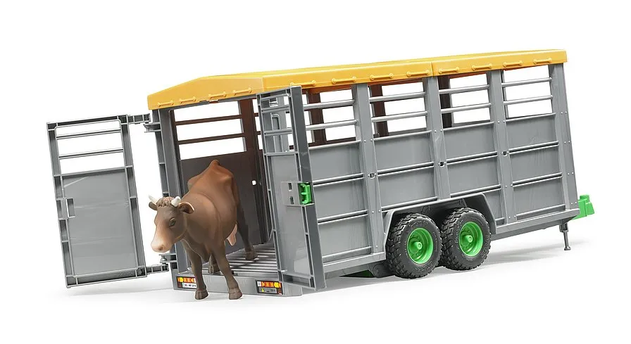 LIVESTOCK TRAILER WITH COW