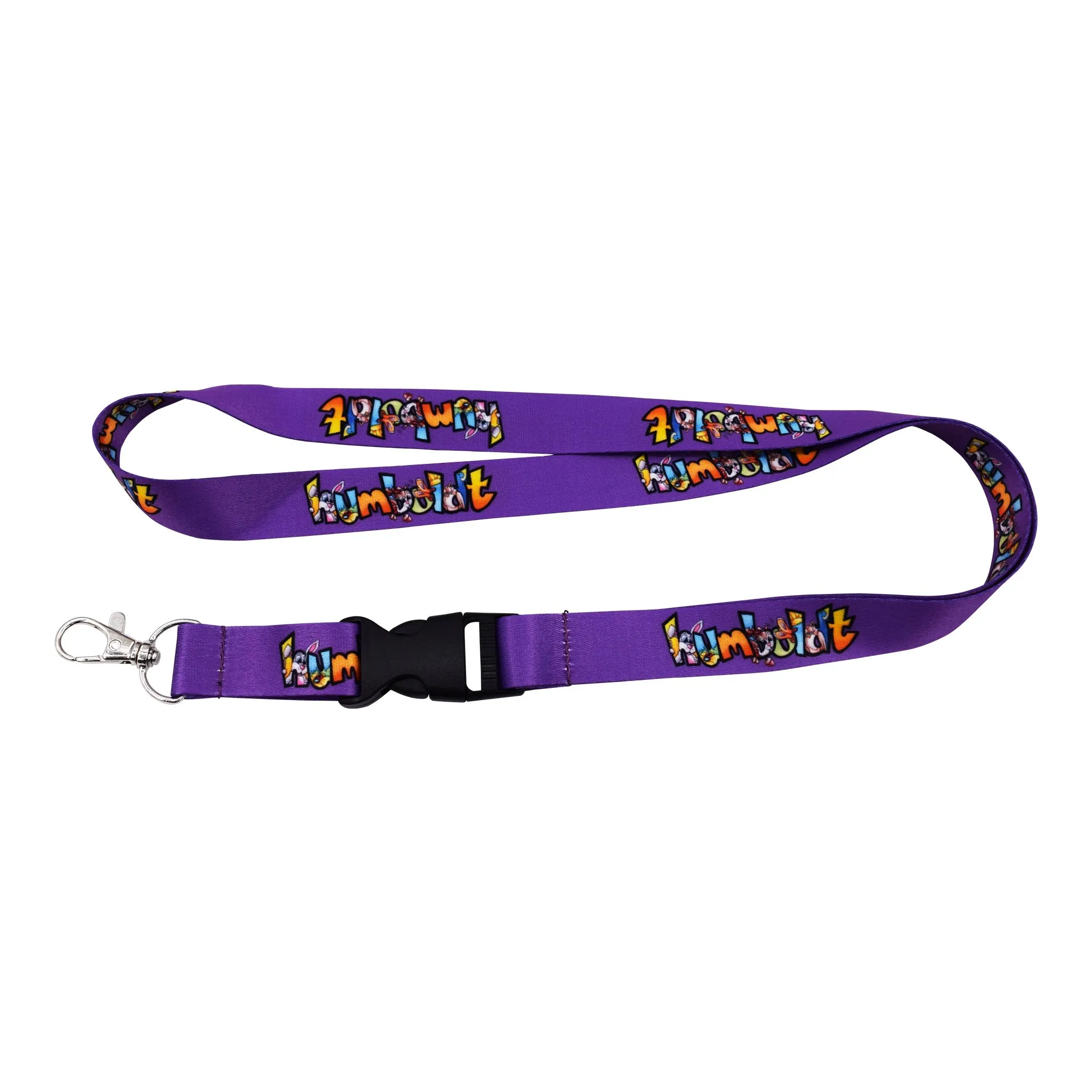 Purple Animals Lanyard