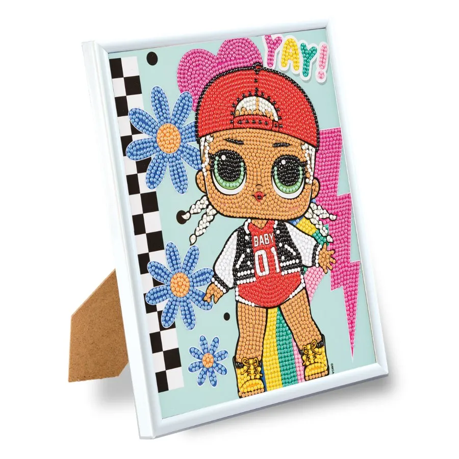 "MC Swag" LOL Crystal Art Framed Kit 21x25cm