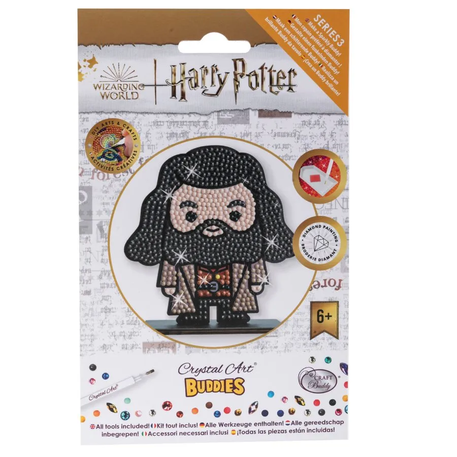 "Rubeus Hagrid" Crystal Art Buddies Harry Potter Series 3