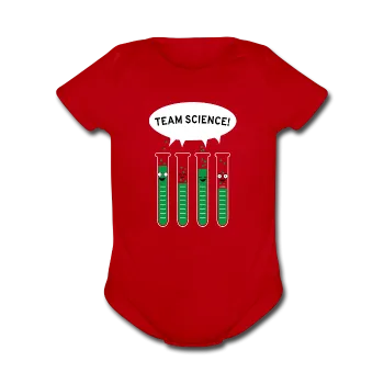 "Team Science" - Baby Short Sleeve One Piece