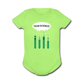 "Team Science" - Baby Short Sleeve One Piece