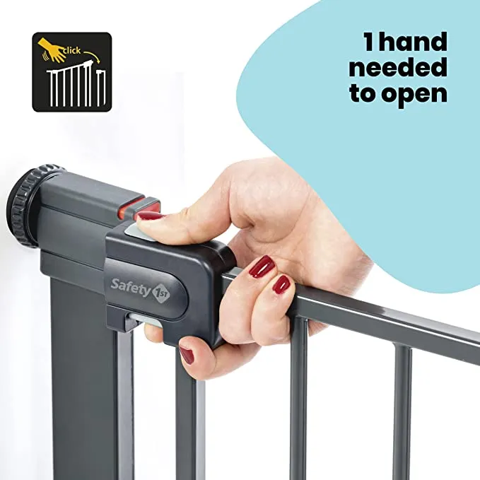 Safety 1st Simply close stair gate - Midnight