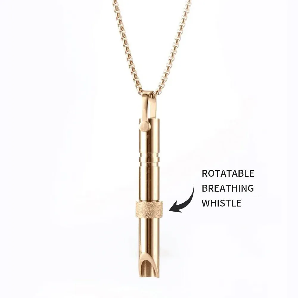 Stress - Panic Attack Relief Mindfulness Breathing Technique Pendant