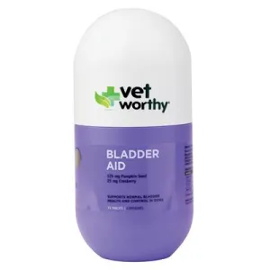 VetWorthy Bladder Aid Chewable Tablets (75 Tablets)